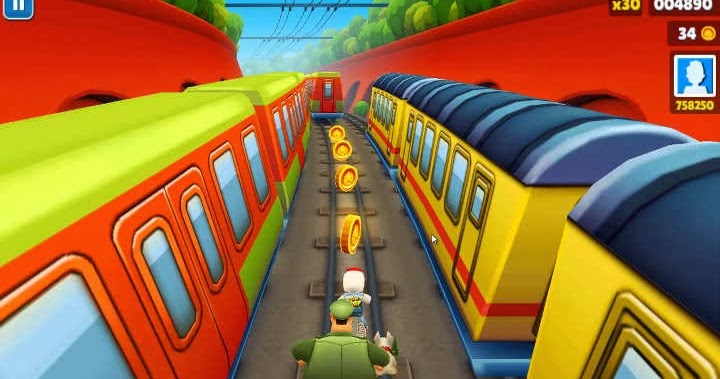 Download and Play Subway Surfers on PC using keyboard